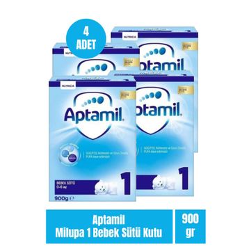 Aptamil 1 Numara 4x900 gr Bebek Sütü