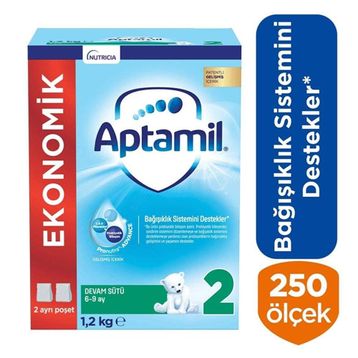 Aptamil 2 Numara 1200 gr Devam Sütü
