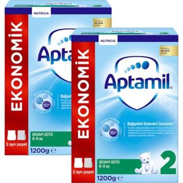 Aptamil 2 Numara 2x1200 gr Devam Sütü