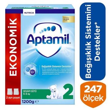 Aptamil 2 Numara 4x1200 gr Devam Sütü