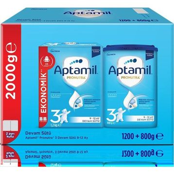 Aptamil 3 Numara 2x1200 + 2x800 gr Devam Sütü