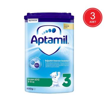 Aptamil 3 Numara 3x800 gr Devam Sütü