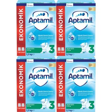 Aptamil 3 Numara 4x1200 gr Devam Sütü