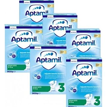 Aptamil 3 Numara 6x900 gr Devam Sütü