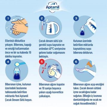Aptamil 3 Numara 900 gr Devam Sütü