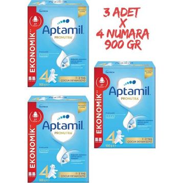 Aptamil 4 Numara 3x900 gr Devam Sütü