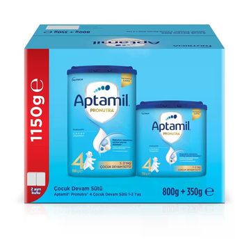 Aptamil 4 Numara 4x800 + 4x350 gr Devam Sütü