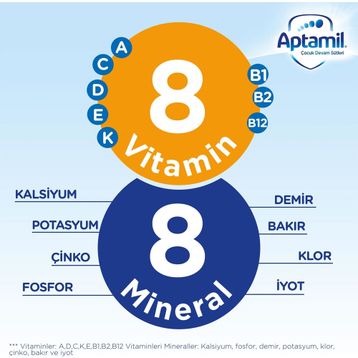 Aptamil No:2 İçime Hazır 12x200 ml Sıvı Devam Sütü
