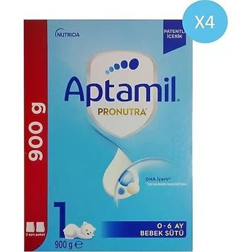 Aptamil Pronutra 1 Numara 0-6 Ay 900x4 gr Bebek Sütü