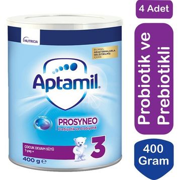 Aptamil Prosyneo 3 400 gr 4 Adet Devam Sütü