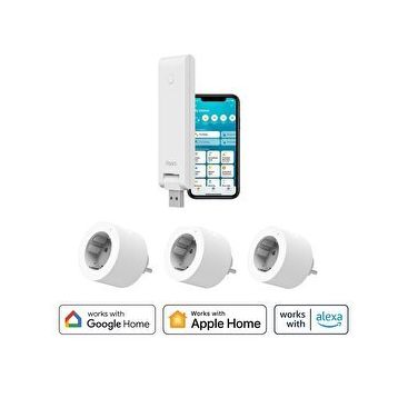 Aqara Akıllı Kontrol Hub E1 3 Adet Tekli Akıllı Priz
