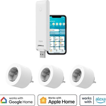 Aqara Akıllı Kontrol Hub E1 3 Adet Tekli Akıllı Priz