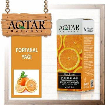 Aqtar 15 ml Uçucu Portakal Yağı