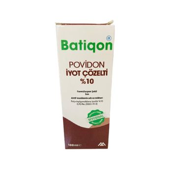 Aqua 100 ml Batikon Antiseptik Solüsyon