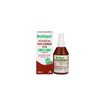 Aqua 100 ml Batikon Antiseptik Solüsyon