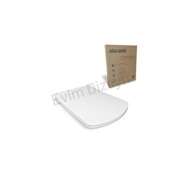Aqua Bagno Urban Yavaş Kapanan Klozet Kapağı