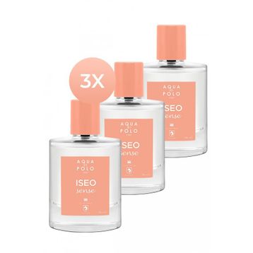 Aqua Di Polo STCC011003 Iseo Sense 50 ml EDP Kadın Parfüm 3'lü Hediye Seti
