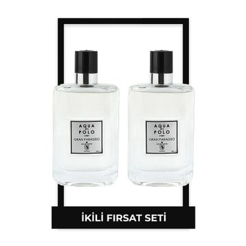 Aqua Di Polo STCC011024 1987 Gran Paradiso EDP 100 ml Erkek Parfüm Seti