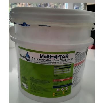 Aqua Pro MULTI-4-TAB Çok Fonksiyonlu Tablet Klor