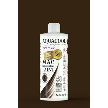 AquaCool 831 Çikolata 1000 ml Akrilik Boya