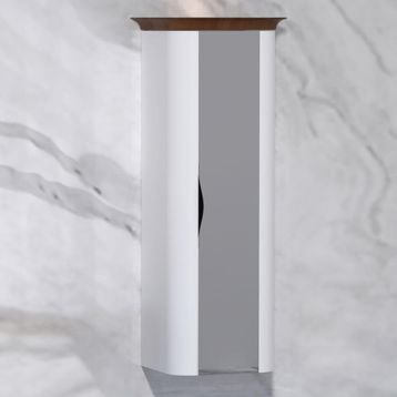 Aquanil Brezza 54 cm Beyaz Banyo Boy Dolabı