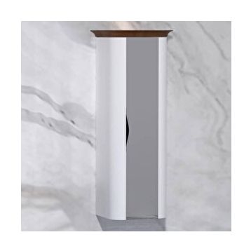 Aquanil Brezza 54 cm Beyaz Banyo Boy Dolabı