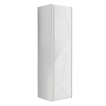Aquanil Kiev 40 cm Beyaz Banyo Boy Dolabı