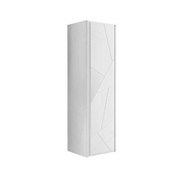 Aquanil Kiev 40 cm Beyaz Banyo Boy Dolabı