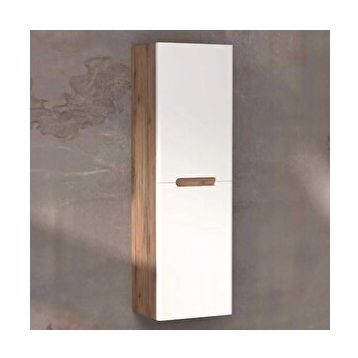 Aquanil Olimpia 40 cm Dorado Beyaz Banyo Boy Dolabı