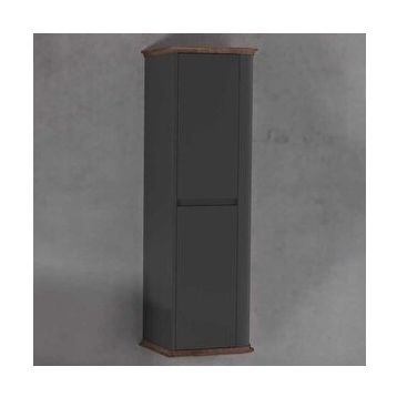 Aquanil Pier 44 cm Antrasit Kayın Banyo Boy Dolabı
