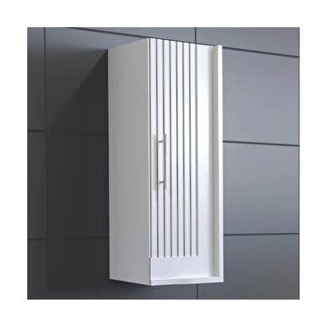Aquanil Sagra 32 cm Beyaz Banyo Boy Dolabı