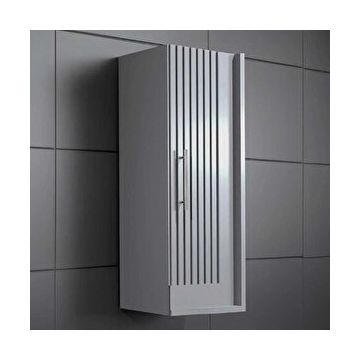 Aquanil Sagra 32 cm Gri Banyo Boy Dolabı