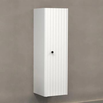 Aquanil Solaris 42 cm Beyaz Banyo Boy Dolabı