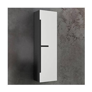 Aquanil Tempo 40 cm Beyaz Banyo Boy Dolabı