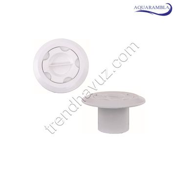 Aquarambla Ekonomik 50 mm Yapıştırma Tip Havuz Vakum Nozulu