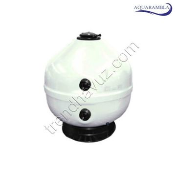 Aquarambla Omar Lamine 1050 mm 75 mm Bağlantılı Polyester Vanasız Kum Filtresi
