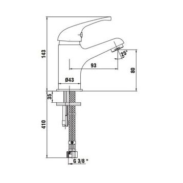 Ar Allegra 102188032 Lavabo Bataryası