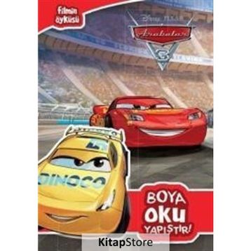 Arabalar 3 - Boya Oku Yapıştır - kollektif