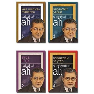Arabalar Beş Kuruşa - Mutlu Köpek - Ayran - Kırlangıçlar - 4 Kitap Set - Sabahattin Ali
