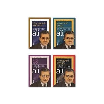 Arabalar Beş Kuruşa - Mutlu Köpek - Ayran - Kırlangıçlar - 4 Kitap Set - Sabahattin Ali