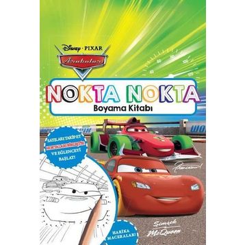 Arabalar - Nokta Boyama Kitabı - Kolektif