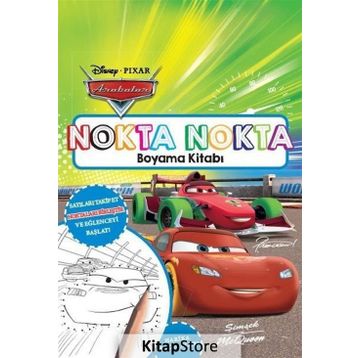 Arabalar - Nokta Boyama Kitabı - Kolektif