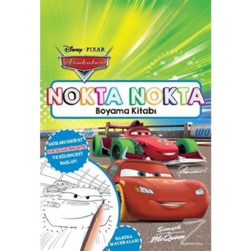 Arabalar - Nokta Boyama Kitabı - Kolektif