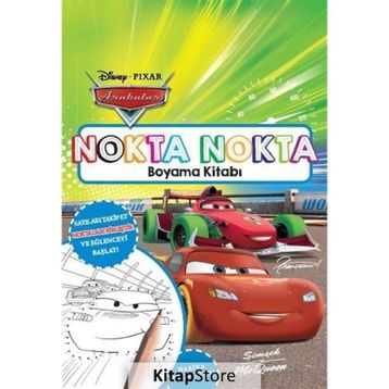 Arabalar - Nokta Boyama Kitabı - Kolektif