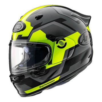 Arai Quantic Face Fluor Yellow Kapalı Kask