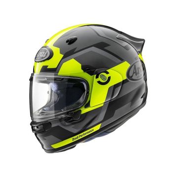 Arai Quantic Face Fluor Yellow Kapalı Kask