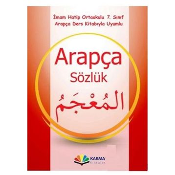 Arapça Sözlük 7. Sınıf - Münevver Kocaer