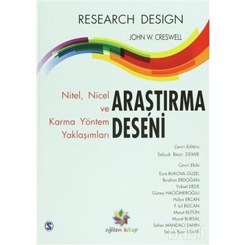 Araştırma Deseni - John W. Creswell Selçuk Beşir Demir