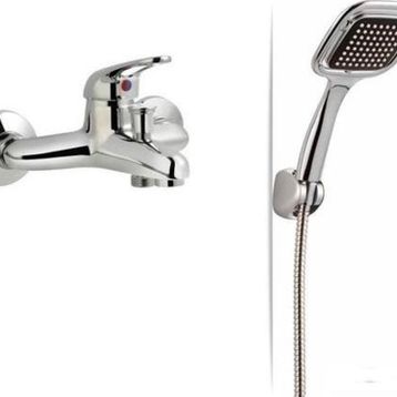 Arçe Banyo Bataryası Kare Duş Seti
