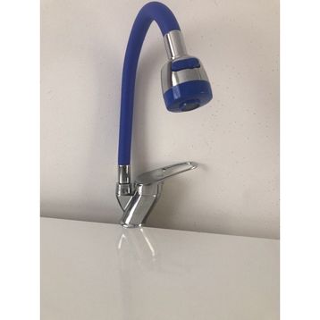 Arçe Kuğu Fonksiyonlu Mavi Renkli Eviye Bataryası
